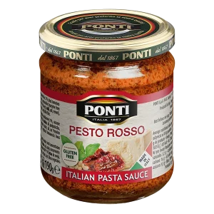Pesto Rosso Ponti 190 gramos